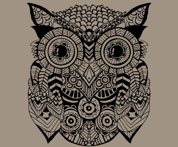 Weathered Owl only – square copy